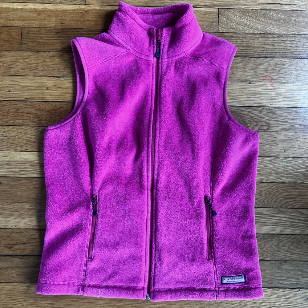 Pink Woman's Size Small Vineyard Vines Vest NWOT